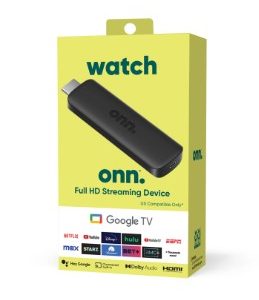 ONN Google TV Full HD Streaming Device -Free Shipping Included