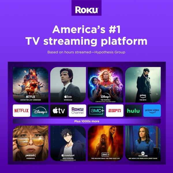 Roku Express 4K+ | Roku Streaming Device 4K/HDR-Free Shipping Included