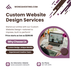 Boost Your Business with a Customized Web Design that will stand out effectively