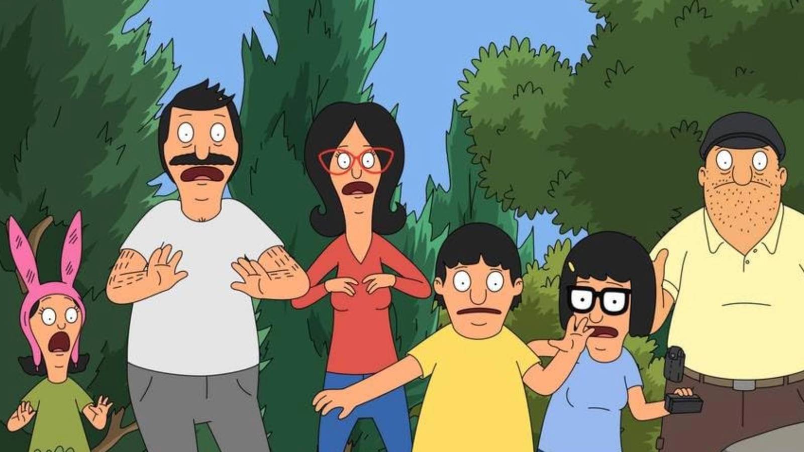 louise-bob-linda-gene-tina-and-teddy-looking-worried-in-the-woods-from-bob-s-burgers.jpg