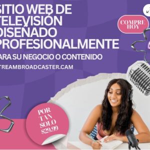 Para su negocio-SITIO WEB DE TELEVISION DISENADO PROFESIONALMENTE