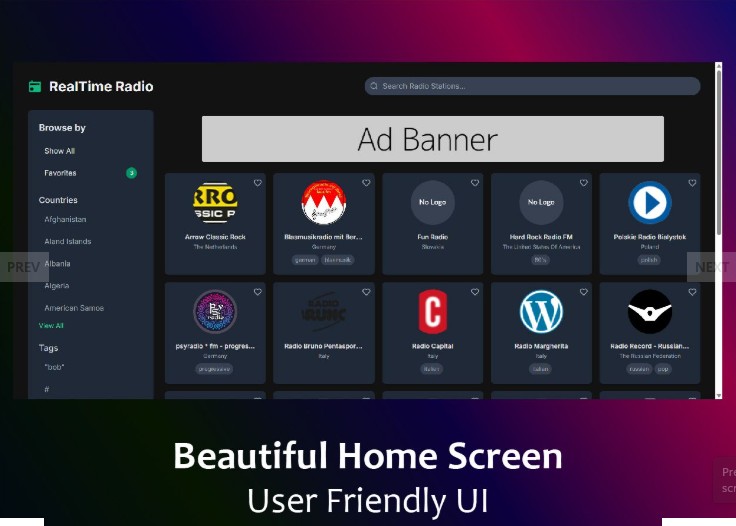 RealTime Radio Portal: Your Ultimate Global Radio Streaming Solution! - Image 3