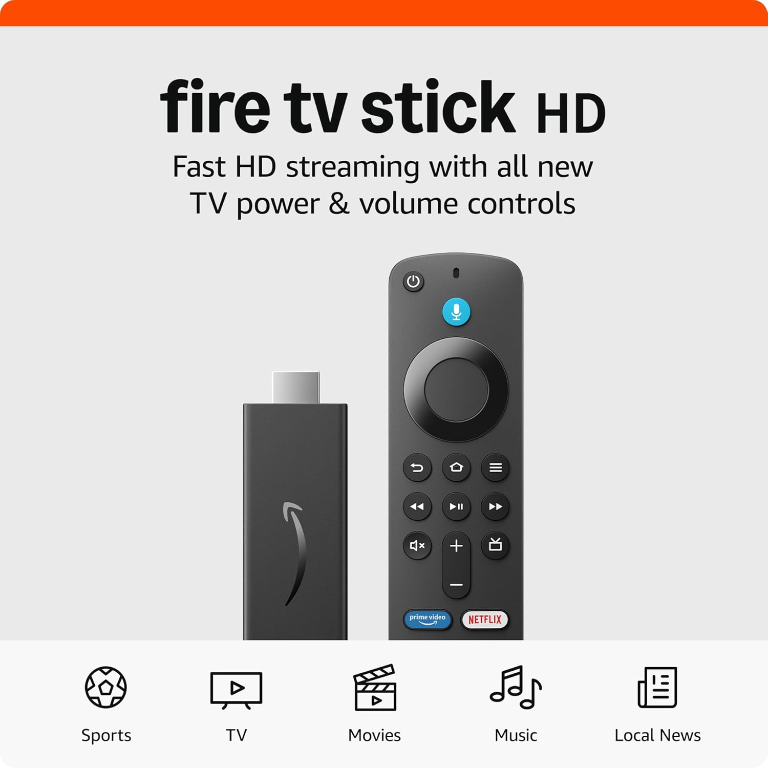 Amazon Fire TV Stick HD-Free Shipping Included