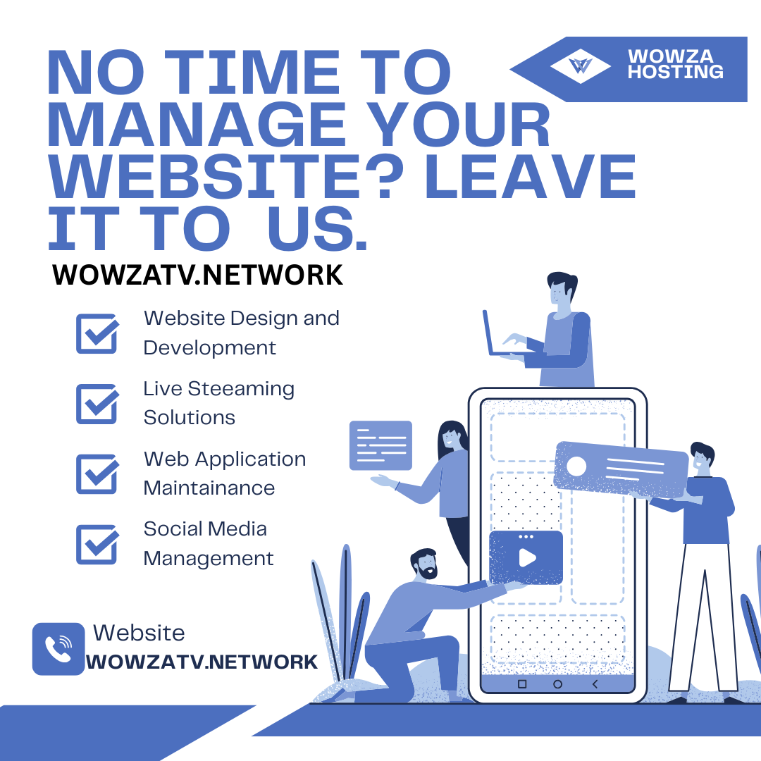 No Time to Manage Your Website? Leave it to the Tech Stuff to Us!